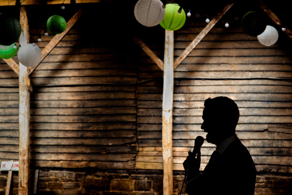 Best man speech at Patricks Barn