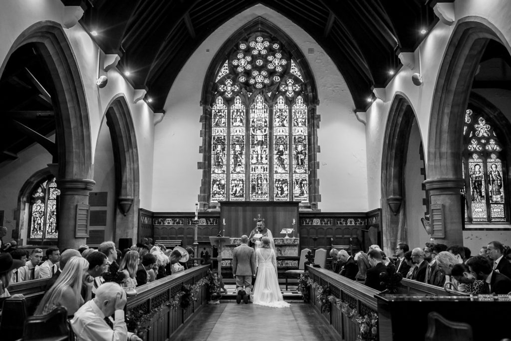 Wedding ceremony at Brighton College