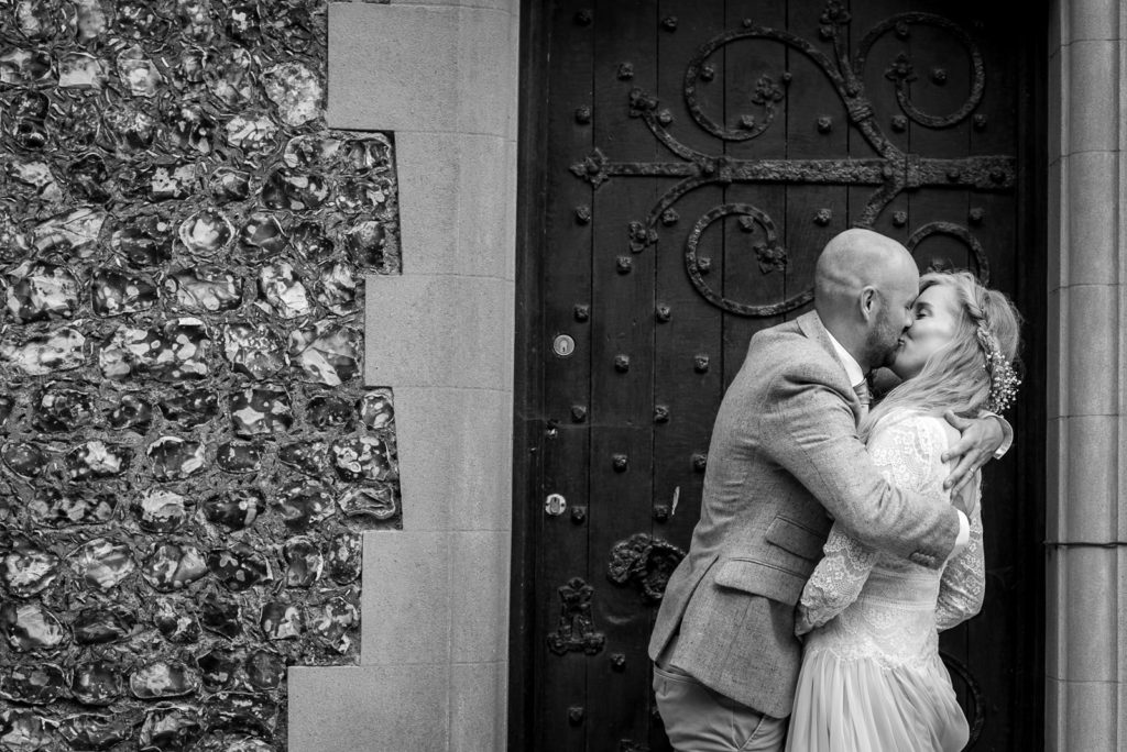 couple photos at Brighton College Wedding